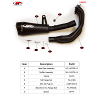M4 ALL BLACK FULL SYSTEM W/ RM1 STYLE CANISTER - 2014-2020 Yamaha FZ-09/MT-09, 2016-2021 Yamaha XSR900 M4 ALL BLACK FULL SYSTEM W/ RM1 STYLE CANISTER - 2014-2020 Yamaha FZ-09/MT-09, 2016-2021 Yamaha XSR900