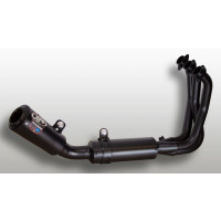 M4 Full System Exhaust w/ Black Ceramic Canister - Yamaha MT-09 (2021-2023) | XSR900 (2022-2023)