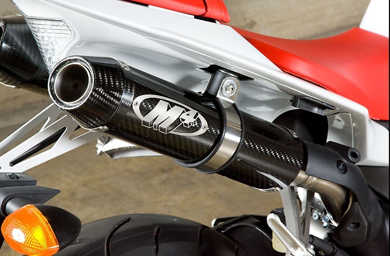 M4 Undertail Cat Eliminator Slip On w/ Carbon canisters - Yamaha R1 (2009-2014)
