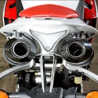 M4 Undertail Cat Eliminator Slip On Exhaust w/ Carbon canisters - Yamaha R1 (2009-2014) M4 Undertail Cat Eliminator Slip On Exhaust w/ Carbon canisters - Yamaha R1 (2009-2014)