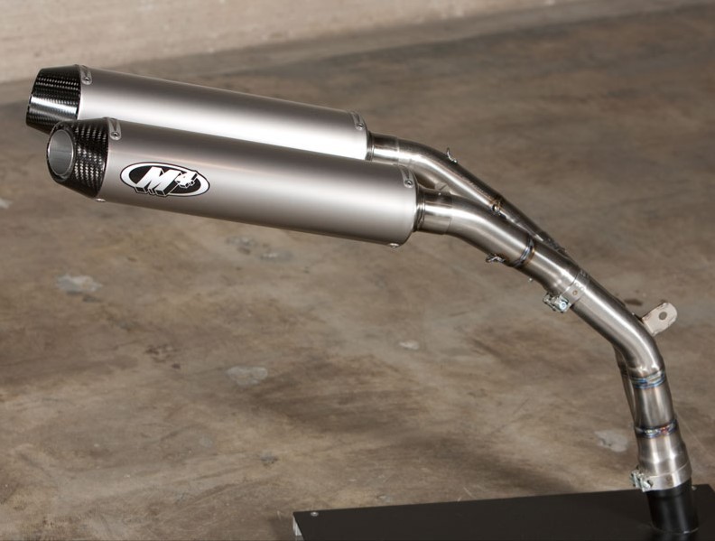 M4 Undertail Cat Eliminator Slip On w/ Titanium canisters - Yamaha R1 (2009-2014)