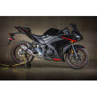 M4 FULL SYSTEM WITH TITANIUM CANISTER 2015-2023 Yamaha R3/MT-03