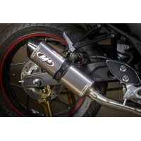 M4 FULL SYSTEM WITH TITANIUM CANISTER 2015-2023 Yamaha R3/MT-03