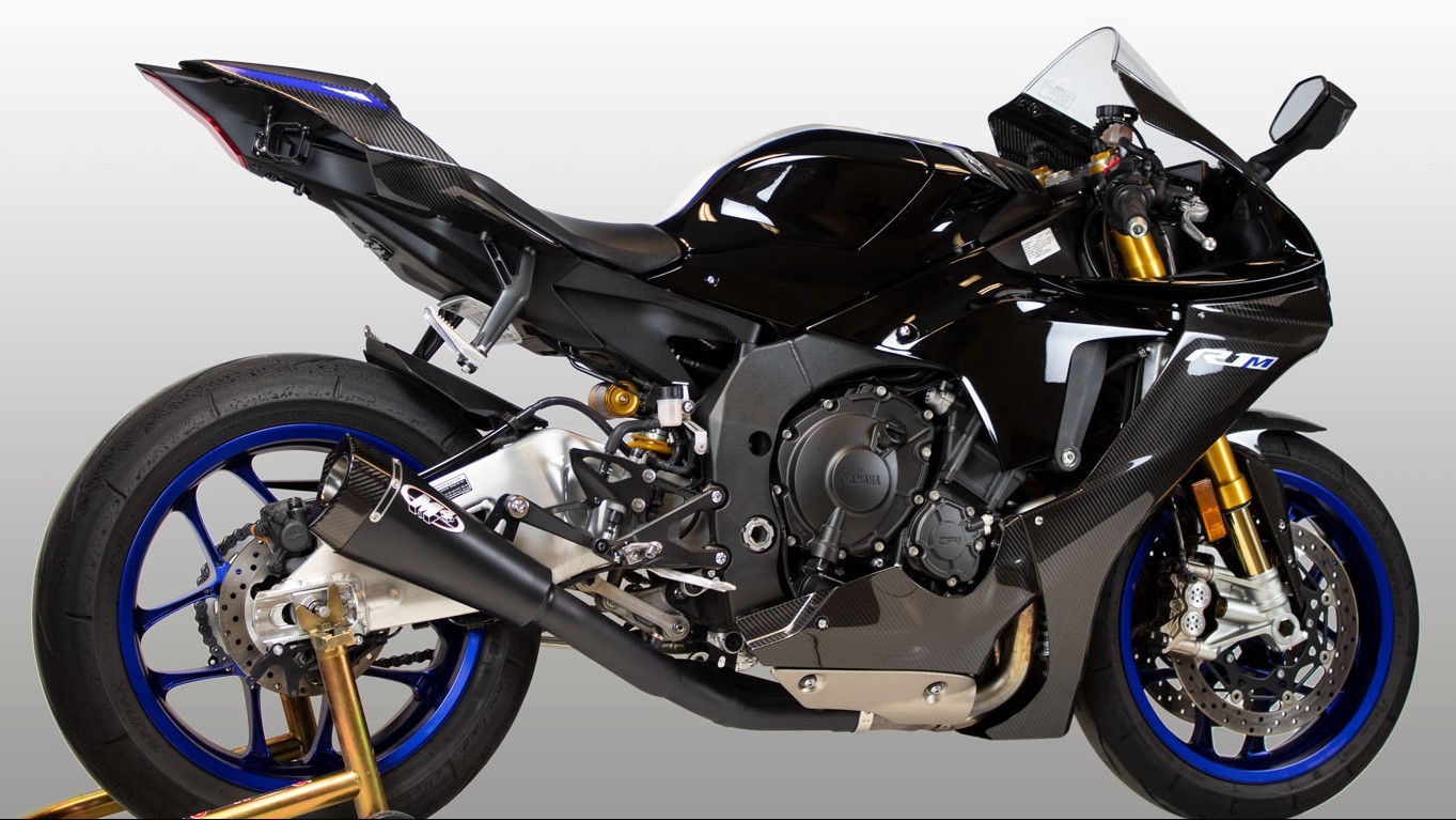M4 Black RM1 Half System - Yamaha R1 (2015-2023)