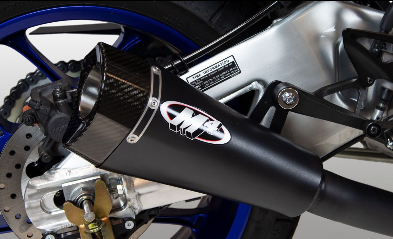 M4 Black RM1 Half System - Yamaha R1 (2015-2023) M4 Black RM1 Half System - Yamaha R1 (2015-2023)