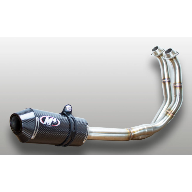 M4 Full System Exhaust with Carbon Fiber Canister - Yamaha R7 (2021-2023)