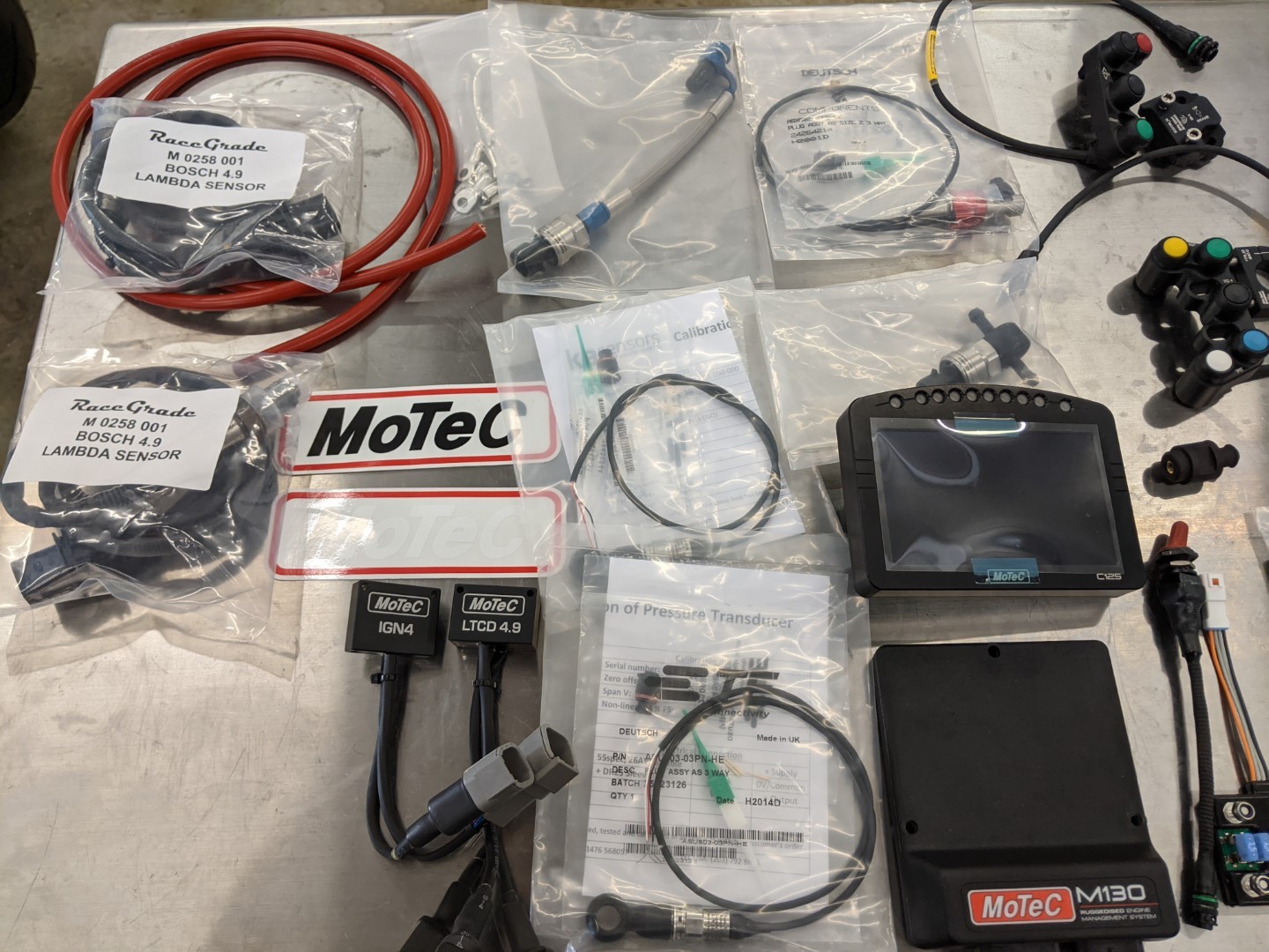 MoTeC 2017+ Suzuki GSX-R1000 Plug & Play Superbike Electronics Package