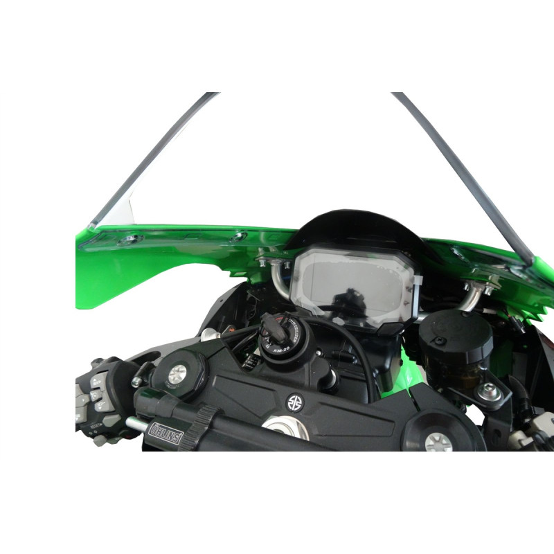 Motoholders Aluminum Fairing Stay with Glass Duct - Kawasaki ZX-10 R (2021-2024) Motoholders Aluminum Fairing Stay with Glass Duct - Kawasaki ZX-10 R (2021-2024)