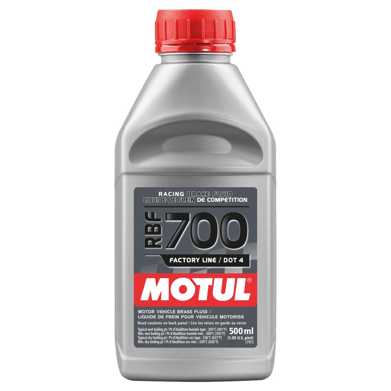 Motul RBF 700 Full Synthetic Brake Fluid .5L Motul RBF 700 Full Synthetic Brake Fluid .5L