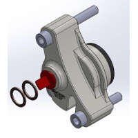 Oberon Performance Ducati V4 Panigale Billet Clutch Slave Cylinder Oberon Performance Ducati V4 Panigale Billet Clutch Slave Cylinder