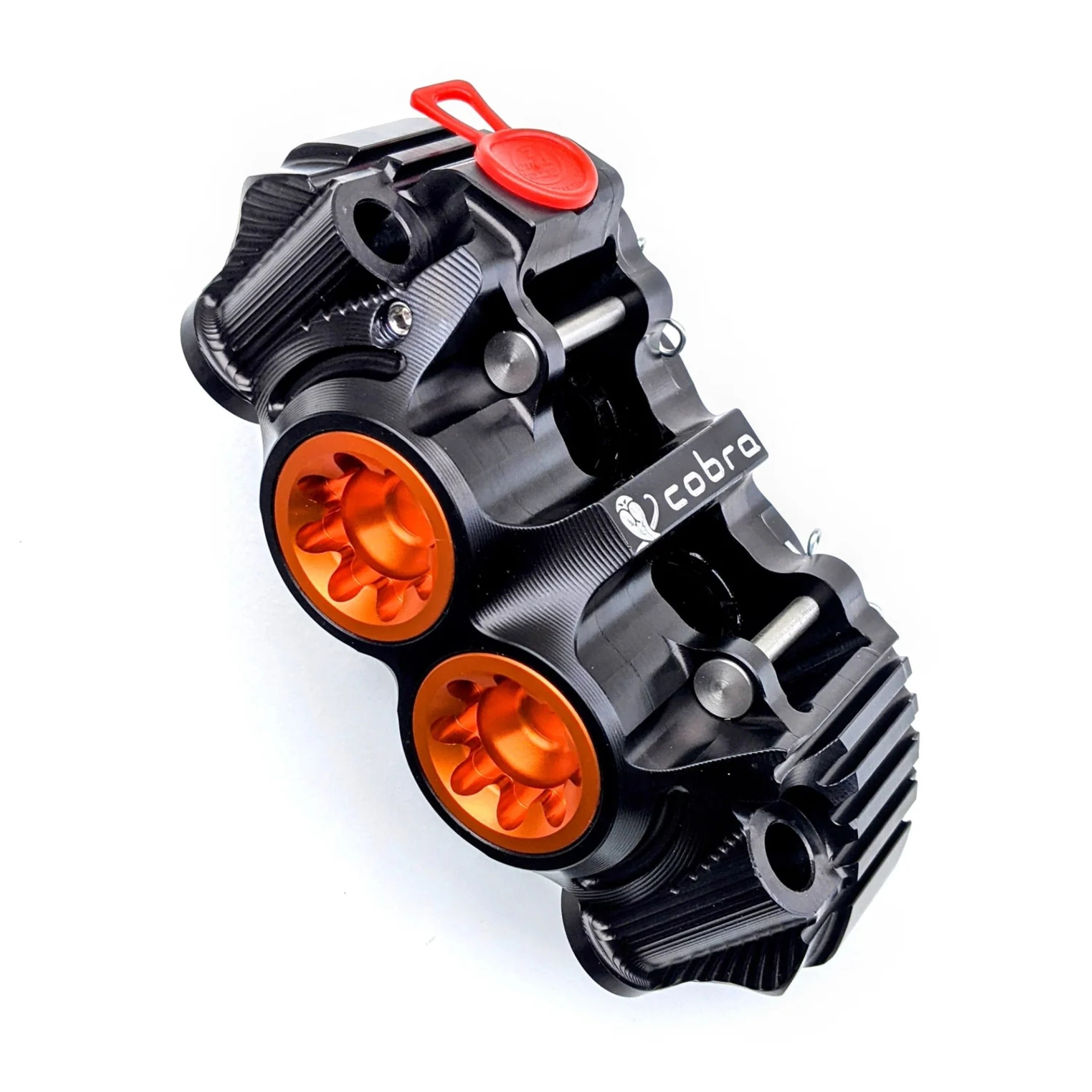 PZ5 Cobra Billet Monoblock Supermoto 108mm Racing Caliper - Black - Left Side