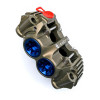 PZ5 Cobra Billet Monoblock Supermoto 108mm Racing Caliper - Hard Anodized - Left Side
