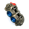 PZ5 Cobra Billet Monoblock Supermoto 108mm Racing Caliper - Hard Anodized - Left Side
