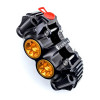PZ5 Cobra Billet Monoblock Supermoto 100mm Racing Caliper - Black - Left Side