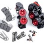 PZ5 Cobra Billet Monoblock Supermoto Dual Racing Calipers - Black