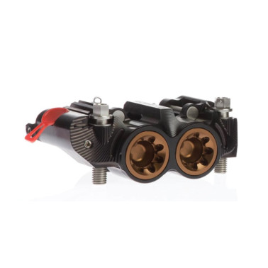 PZ5 Cobra Billet Monoblock Supermoto Dual Racing Calipers - Black