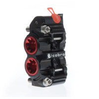 PZ5 Cobra Billet Monoblock Supermoto Dual Racing Calipers - Black PZ5 Cobra Billet Monoblock Supermoto Dual Racing Calipers - Black
