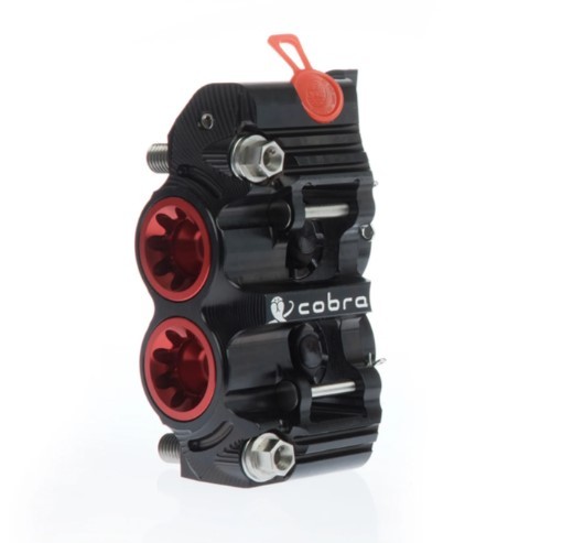 PZ5 Cobra Billet Monoblock Supermoto Dual Racing Calipers - Black