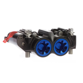 PZ5 Cobra Billet Monoblock Supermoto Dual Racing Calipers - Black