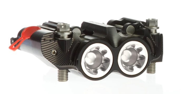 PZ5 Cobra Billet Monoblock Supermoto Dual Racing Calipers - Black