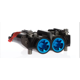PZ5 Cobra Billet Monoblock Supermoto Dual Racing Calipers - Black