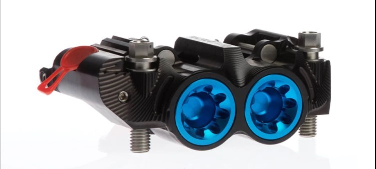 PZ5 Cobra Billet Monoblock Supermoto Dual Racing Calipers - Black