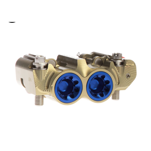PZ5 Cobra Billet Monoblock Supermoto Dual Racing Calipers - Hard Anodized