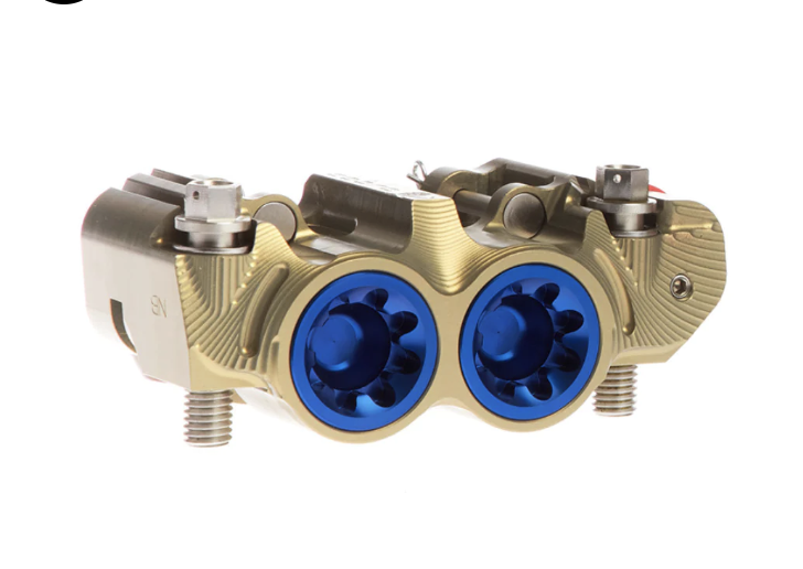PZ5 Cobra Billet Monoblock Supermoto Dual Racing Calipers - Hard Anodized