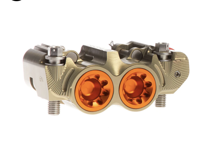PZ5 Cobra Billet Monoblock Supermoto Dual Racing Calipers - Hard Anodized