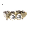 PZ5 Cobra Billet Monoblock Supermoto Dual Racing Calipers - Hard Anodized