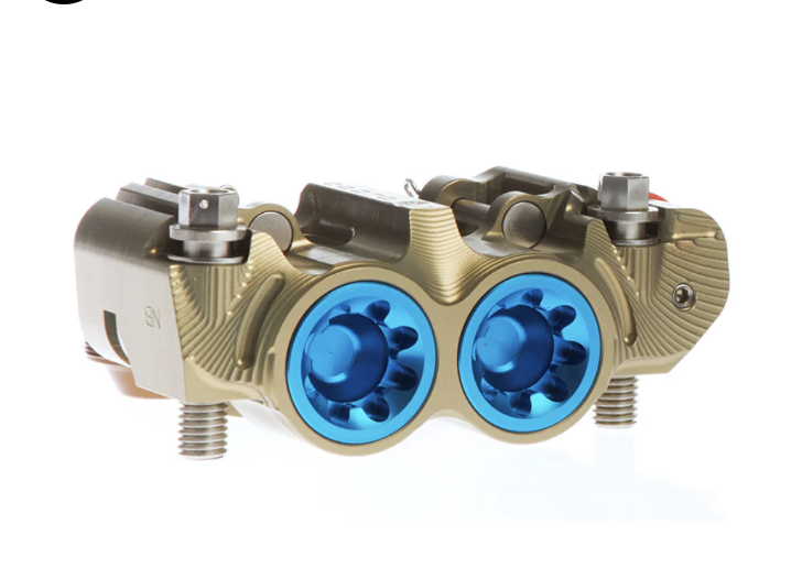 PZ5 Cobra Billet Monoblock Supermoto Dual Racing Calipers - Hard Anodized