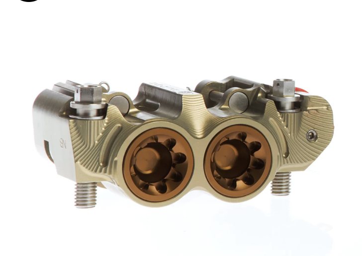 PZ5 Cobra Billet Monoblock Supermoto Dual Racing Calipers - Hard Anodized