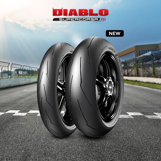 Pirelli Diablo Supercorsa TD Tire Set - 120/200 & 120/180
