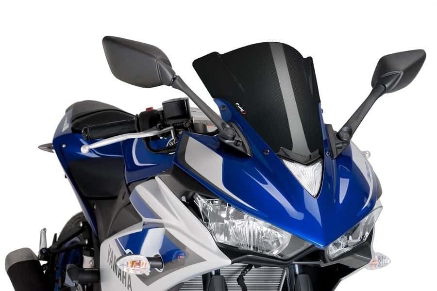 Puig Z-Racing Windscreen - 2015-2018 Yamaha YZF-R3