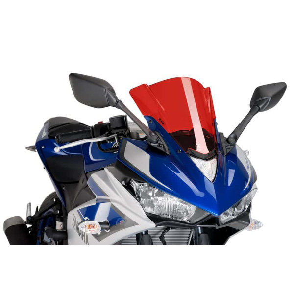 Puig Z-Racing Windscreen - 2015-2018 Yamaha YZF-R3