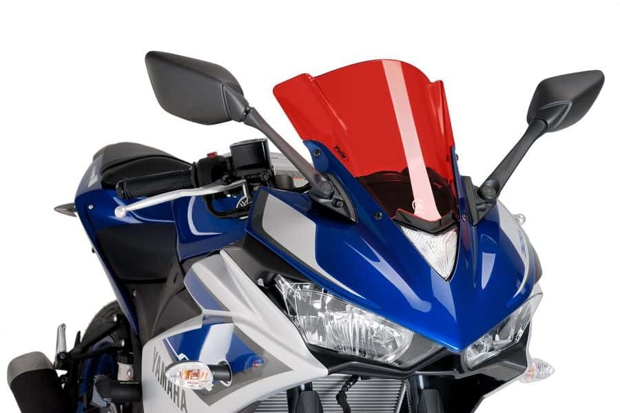 Puig Z-Racing Windscreen - 2015-2018 Yamaha YZF-R3
