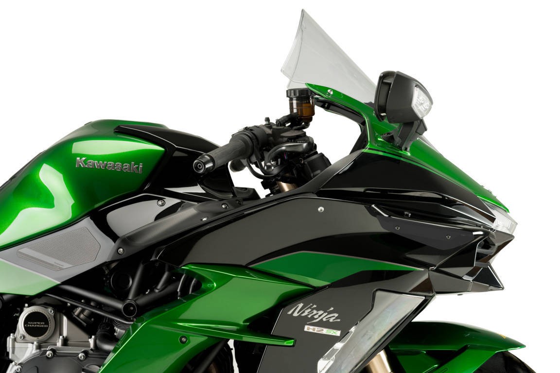Puig "Downforce" Fairing Winglets  2020- 2021 Kawasaki Ninja H2 SX 2018 - 2021