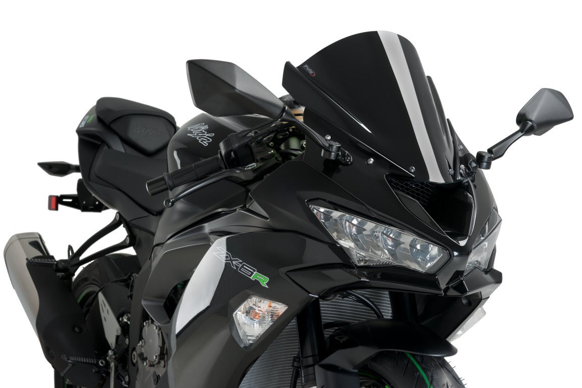 Puig Z-Racing Windscreen - 2013-2023 Kawasaki Ninja ZX-6R