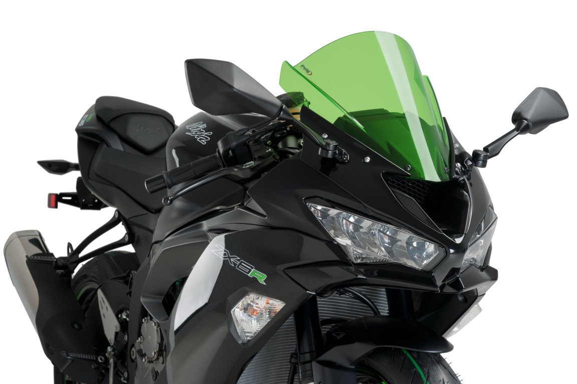 Puig Z-Racing Windscreen - 2013-2023 Kawasaki Ninja ZX-6R