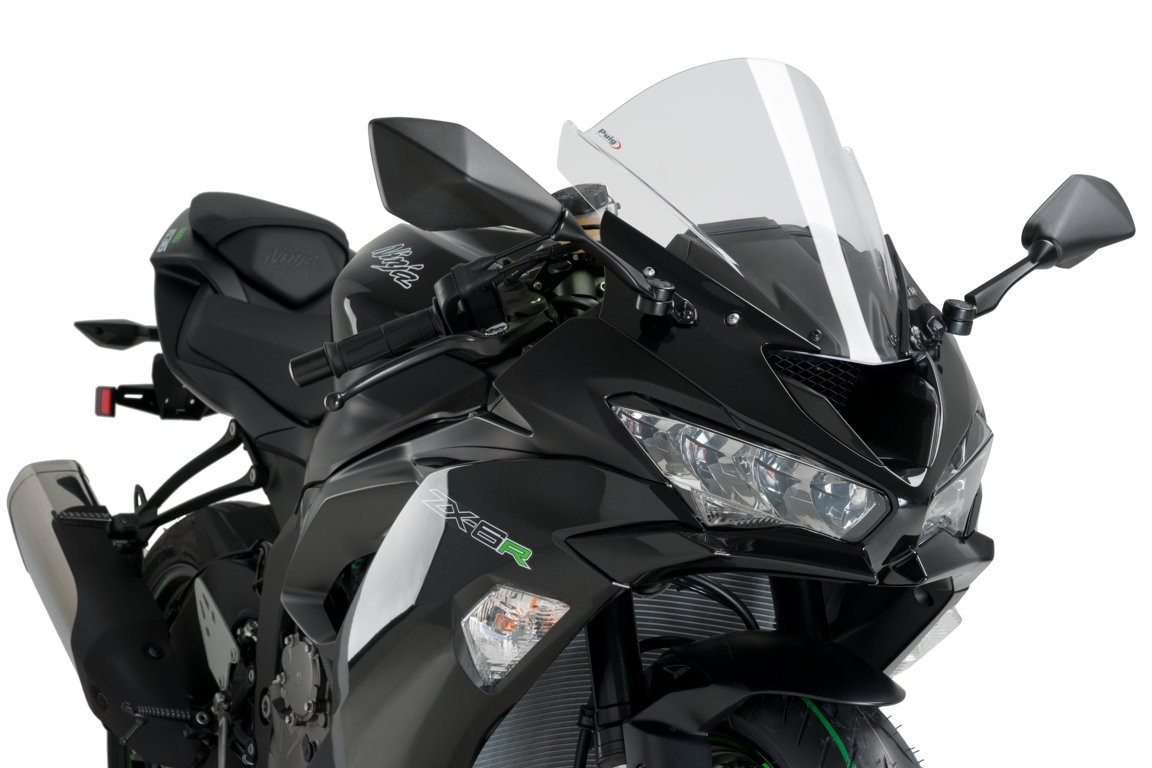 Puig Z-Racing Windscreen - 2013-2023 Kawasaki Ninja ZX-6R