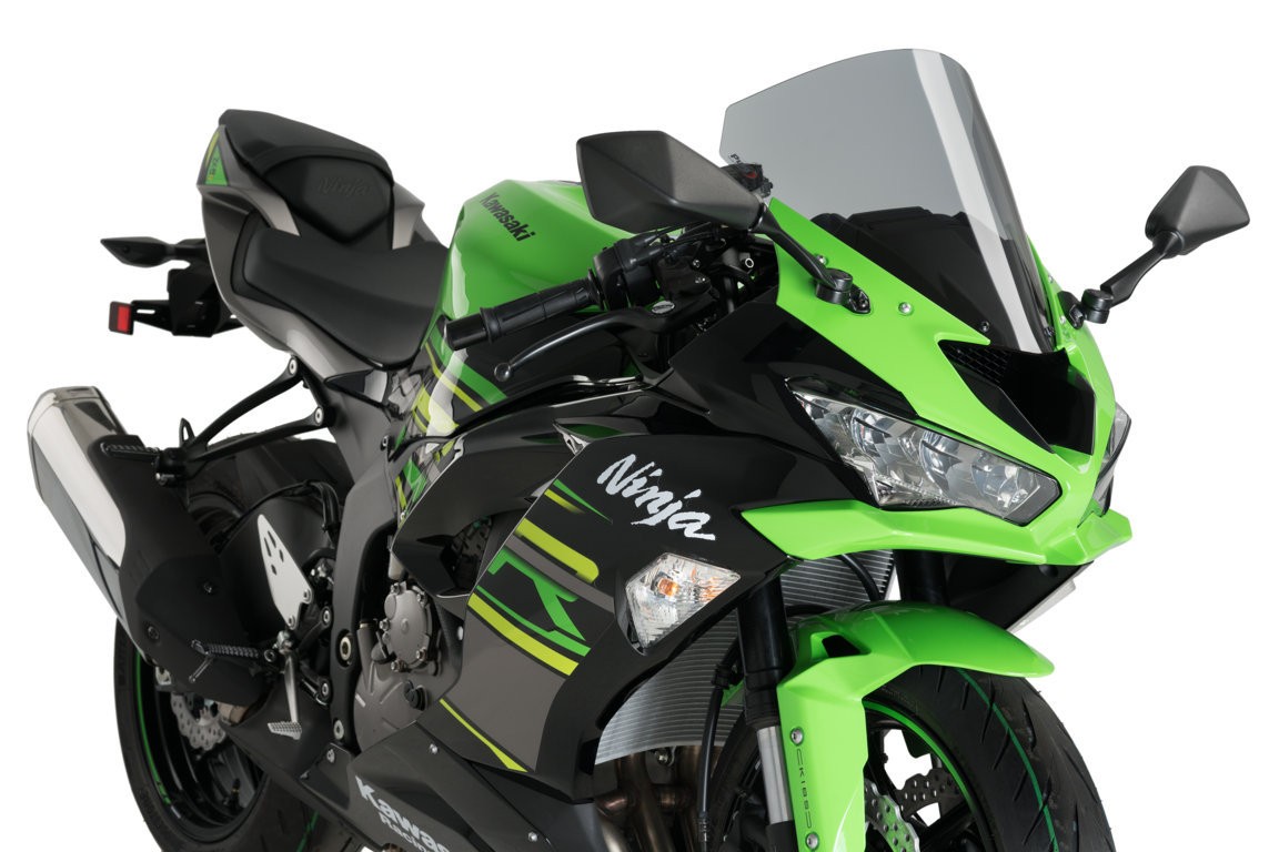 Puig R-Racer Windscreen - 2013-2020 Kawasaki Ninja ZX-6R