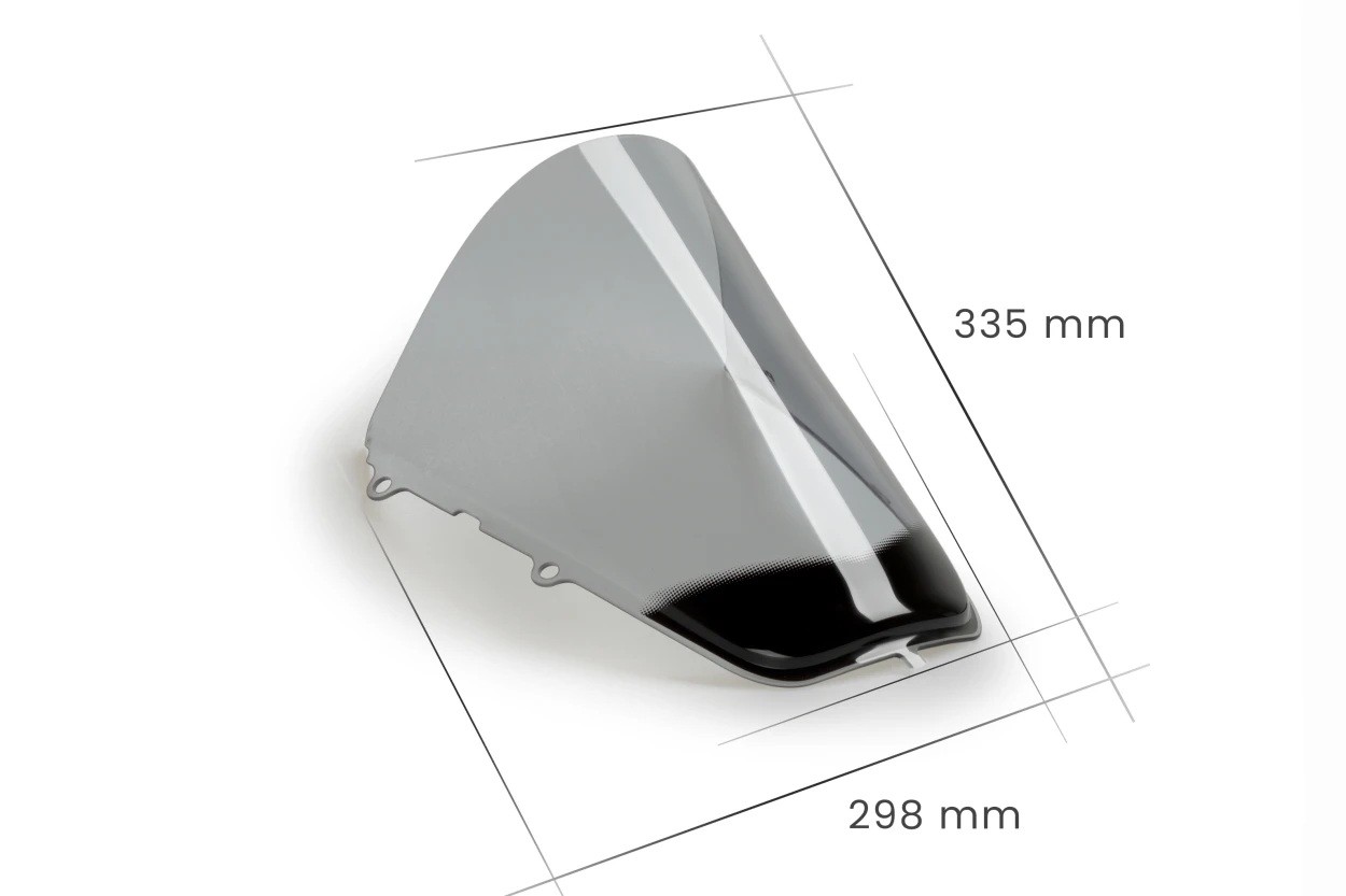 Puig R-Racer Windscreen - 2020-2025 Yamaha YZF-R1 / R1M / R1S Puig R-Racer Windscreen - 2020-2025 Yamaha YZF-R1 / R1M / R1S