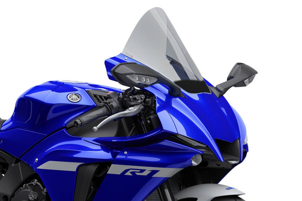 Puig R-Racer Windscreen - 2020+ Yamaha YZF-R1