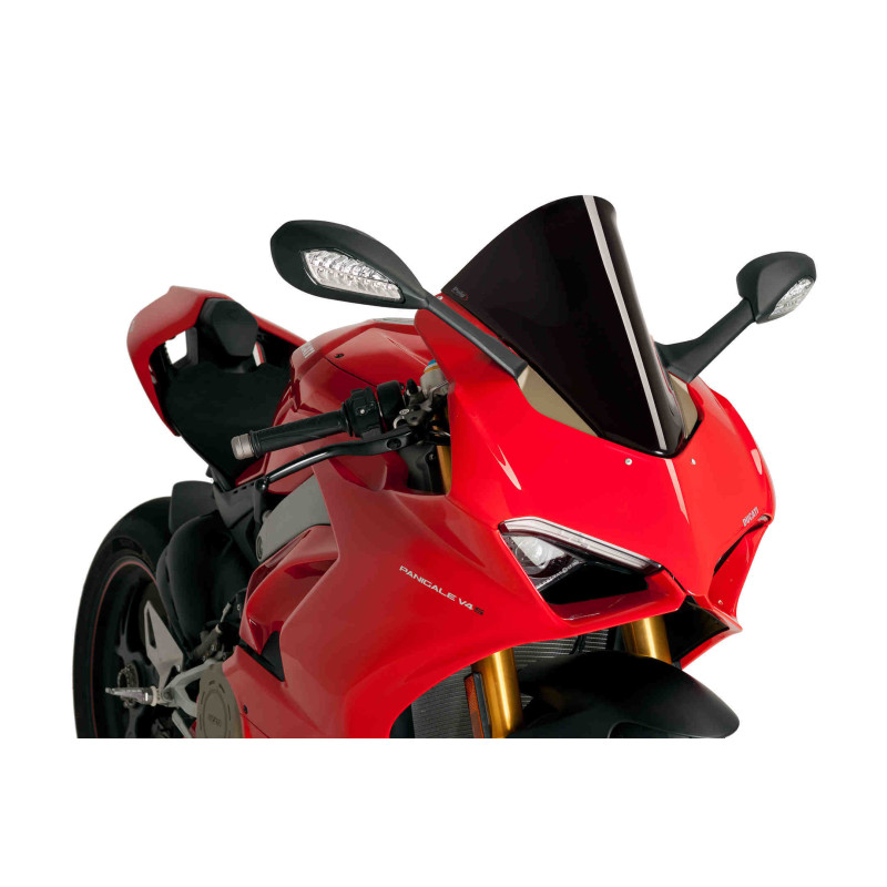 Puig R-Racer Windscreen - 2018-2019 Ducati Panigale V4 / V4S