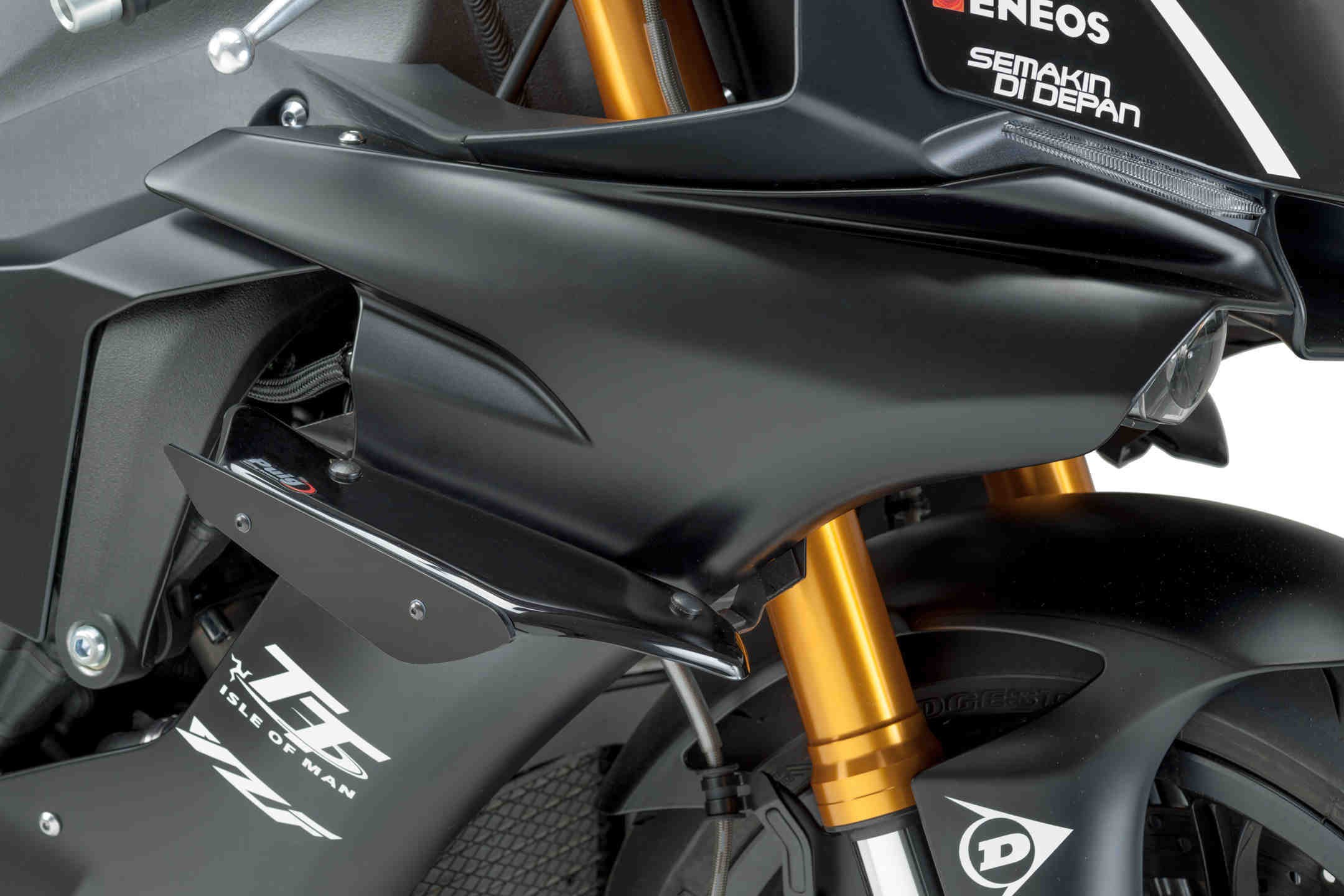 Puig "Downforce" Fairing Winglets  2015-2019 Yamaha YZF-R1 / R1S / R1M