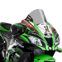 Puig R-Racer Windscreen - 2016-2019 Kawasaki Ninja ZX-10R / ZX-10RR