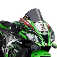 Puig R-Racer Windscreen - 2016-2019 Kawasaki Ninja ZX-10R / ZX-10RR