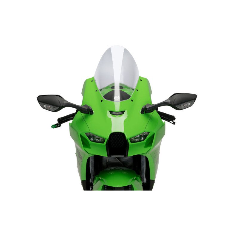 Puig R-Racer Windscreen - 2021+ Kawasaki Ninja ZX-10R / ZX-10RR