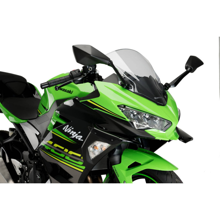 Puig Z-Racing Windscreen - 2018-2023 Kawasaki Ninja 400 Puig Z-Racing Windscreen - 2018-2023 Kawasaki Ninja 400