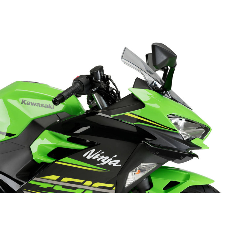 Puig "Downforce" Fairing Winglets 2018 - 2021 Kawasaki Ninja 400 Puig "Downforce" Fairing Winglets 2018 - 2021 Kawasaki Ninja 400
